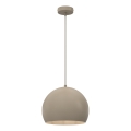 SOOL Cord Pendant Light 1xE27/15W/230V, Ø 27 cm, Beige