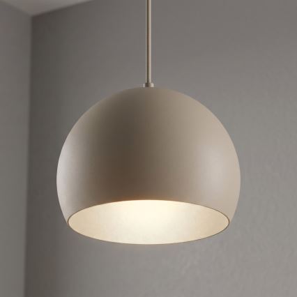 SOOL Cord Pendant Light 1xE27/15W/230V, Ø 27 cm, Beige