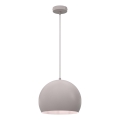 SOOL Cord Pendant Light 1xE27/15W/230V, Ø 27 cm, Cream