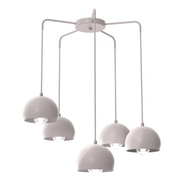 SOOL Pendant on Cable 5xE27/15W/230V, Cream