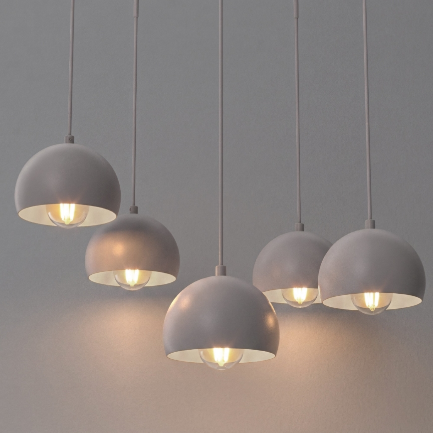 SOOL Pendant on Cable 5xE27/15W/230V, Cream