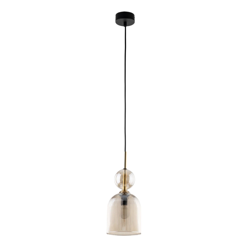 SOPHIA Cable Pendant Lamp 1xE14/10W/230V Black/Smoky Beige