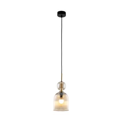 SOPHIA Cable Pendant Lamp 1xE14/10W/230V Black/Smoky Beige