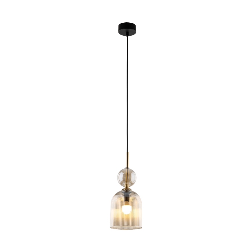 SOPHIA Cable Pendant Lamp 1xE14/10W/230V Black/Smoky Beige