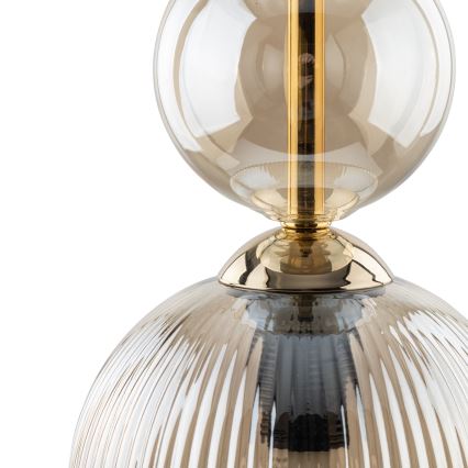 SOPHIA Cable Pendant Lamp 1xE14/10W/230V Black/Smoky Beige