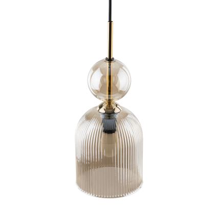 SOPHIA Cable Pendant Lamp 1xE14/10W/230V Black/Smoky Beige