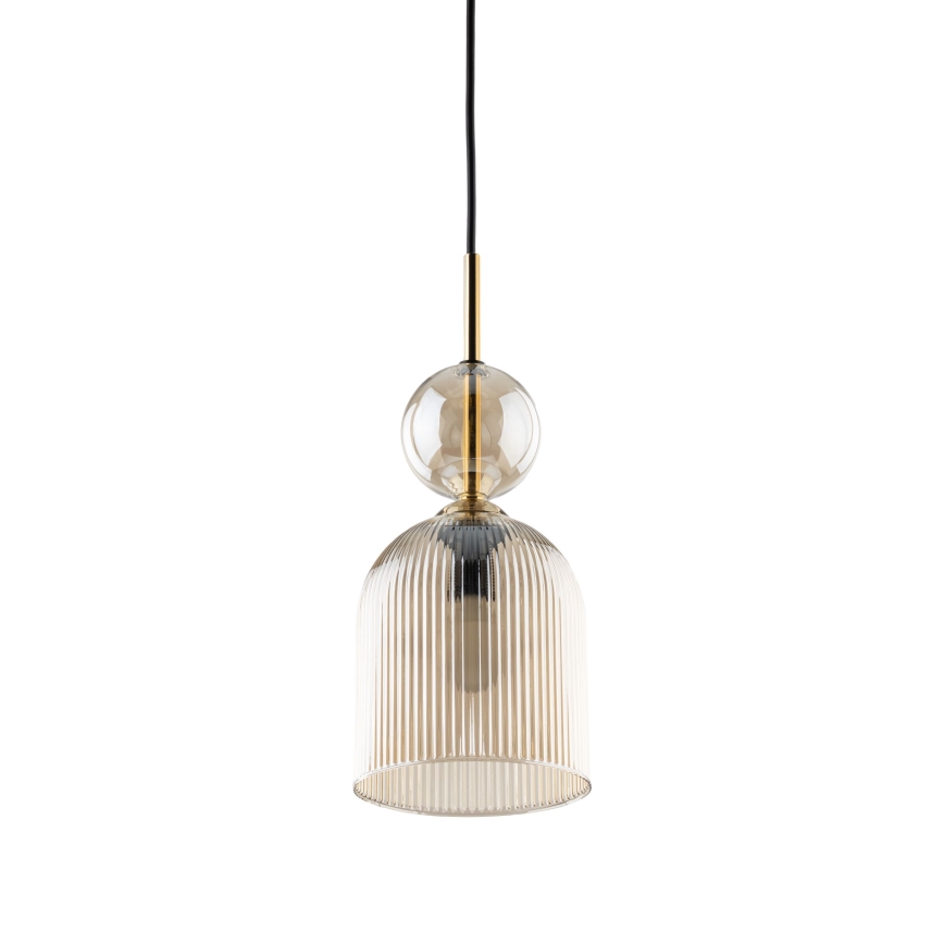 SOPHIA Cable Pendant Lamp 1xE14/10W/230V Black/Smoky Beige