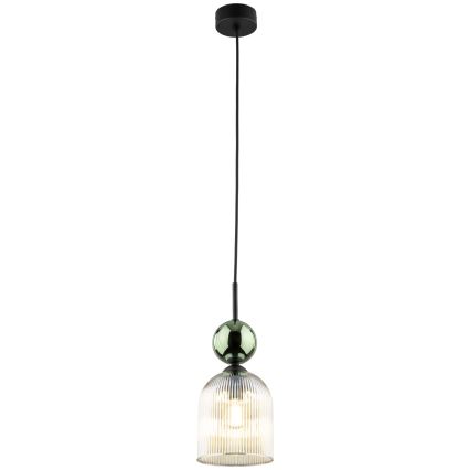 SOPHIA Cable Pendant Light 1xE14/10W/230V Black/Green/Smoky Beige