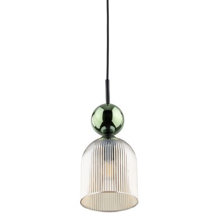 SOPHIA Cable Pendant Light 1xE14/10W/230V Black/Green/Smoky Beige