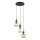 SOPHIA Cable Pendant Light 3xE14/10W/230V Black/Green/Smoky Beige