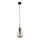 SOPHIA cable-suspended pendant 1xE14/10W/230V black/green/smoky beige