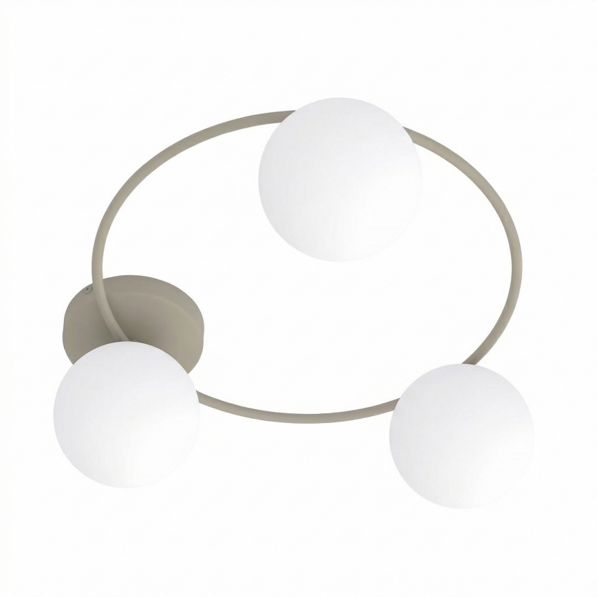 SOPRA Ceiling Light 3xE14/10W/230V Beige/White
