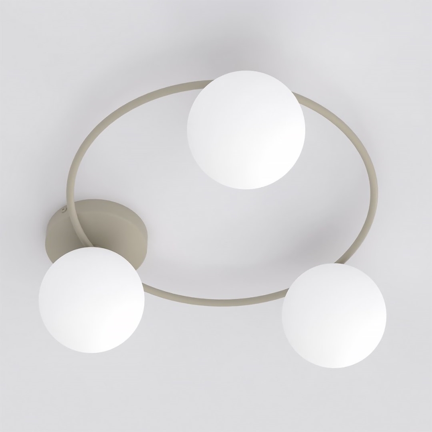 SOPRA Ceiling Light 3xE14/10W/230V Beige/White