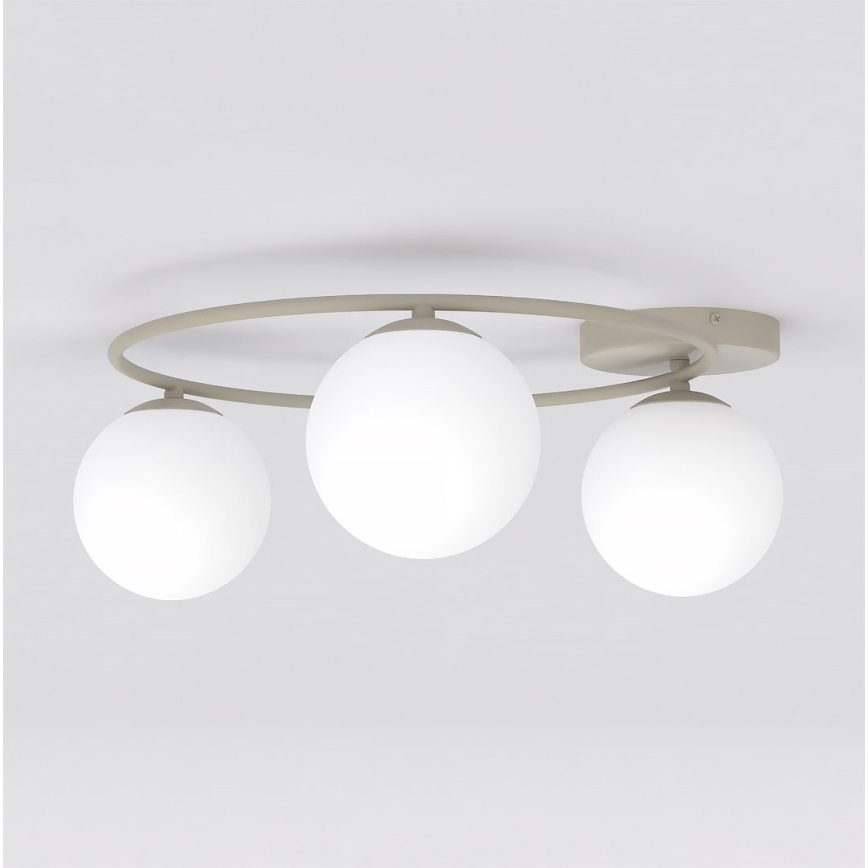 SOPRA Ceiling Light 3xE14/10W/230V Beige/White