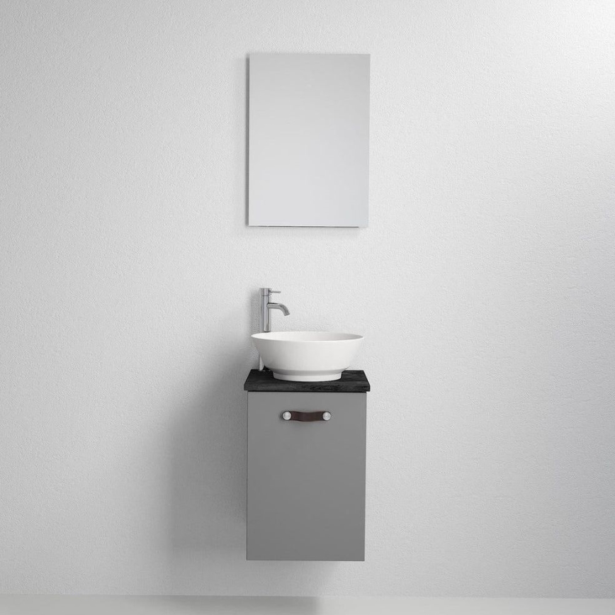 SOREN Gray Bathroom Vanity with Sink