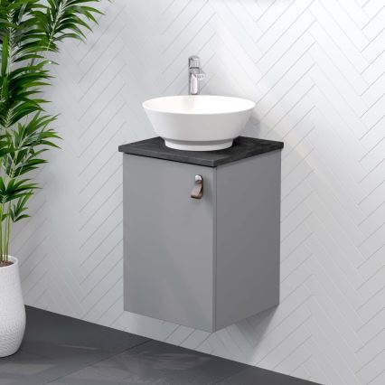SOREN Gray Bathroom Vanity with Sink