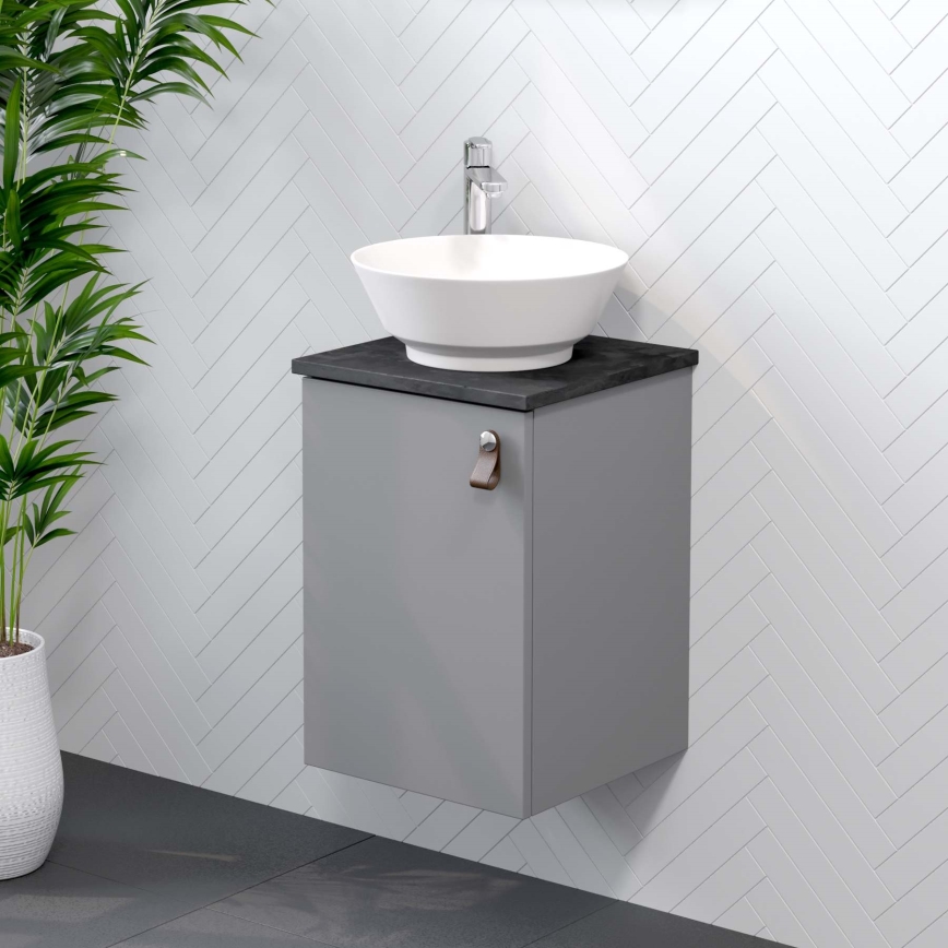 SOREN Gray Bathroom Vanity with Sink