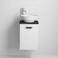 SOREN White Bathroom Vanity with Sink