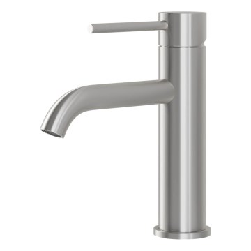 SOVANG Brushed Stainless Steel Washbasin Faucet, 18.3 cm