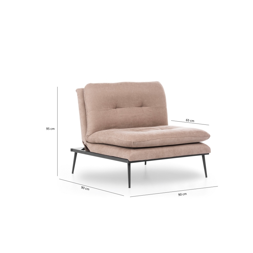SPEAKY Convertible Armchair, Brown