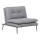 SPEAKY Convertible Armchair, Grey