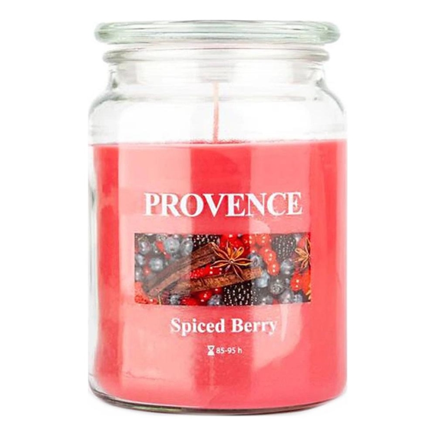 SPICED BERRY scented candle, 510 g — 85–95 hrs