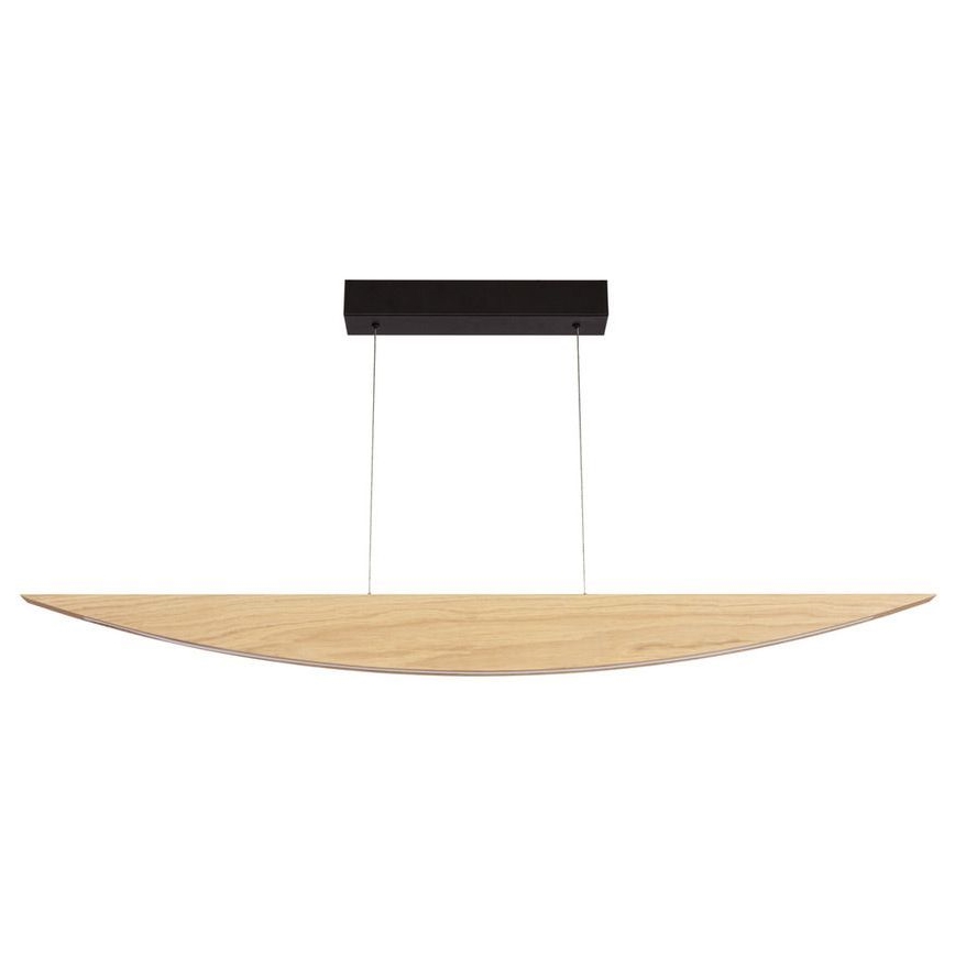 LED Dimmable chandelier on a string DUBAI LED/14W/230V oak