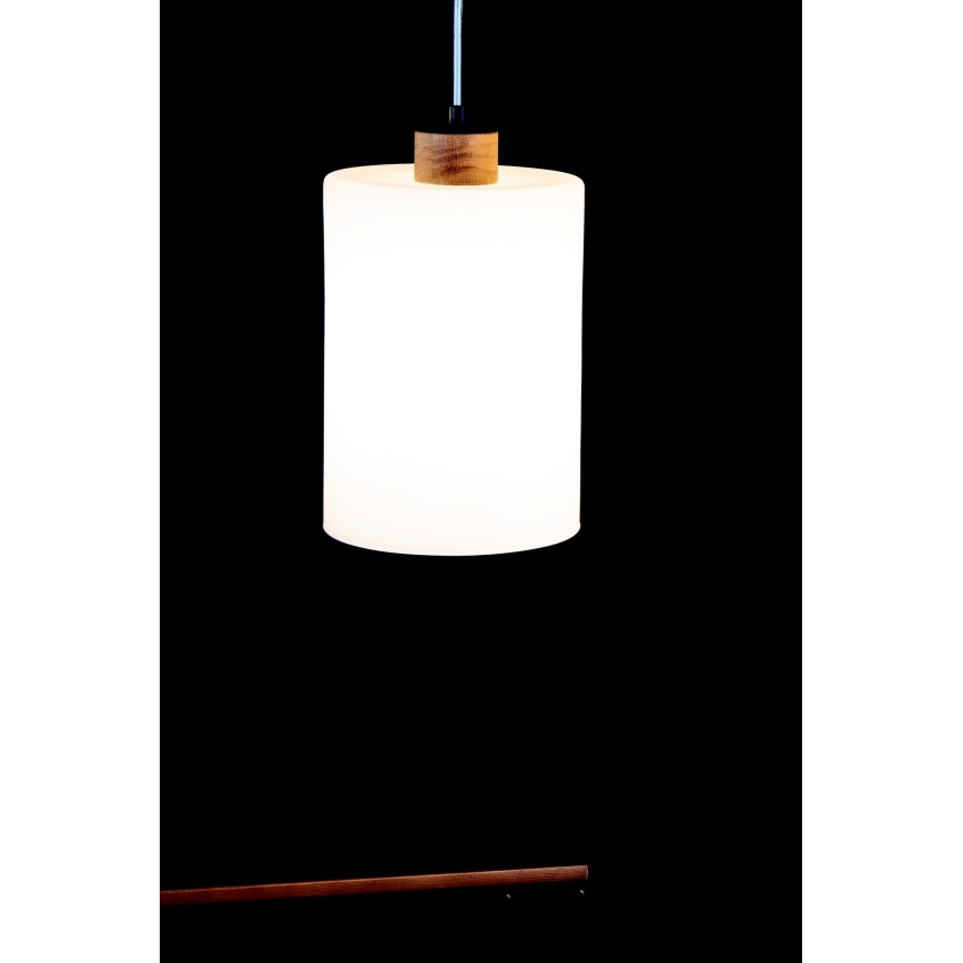 Chandelier on a string ZEFIR 3xE27/60W/230V oak - FSC certified