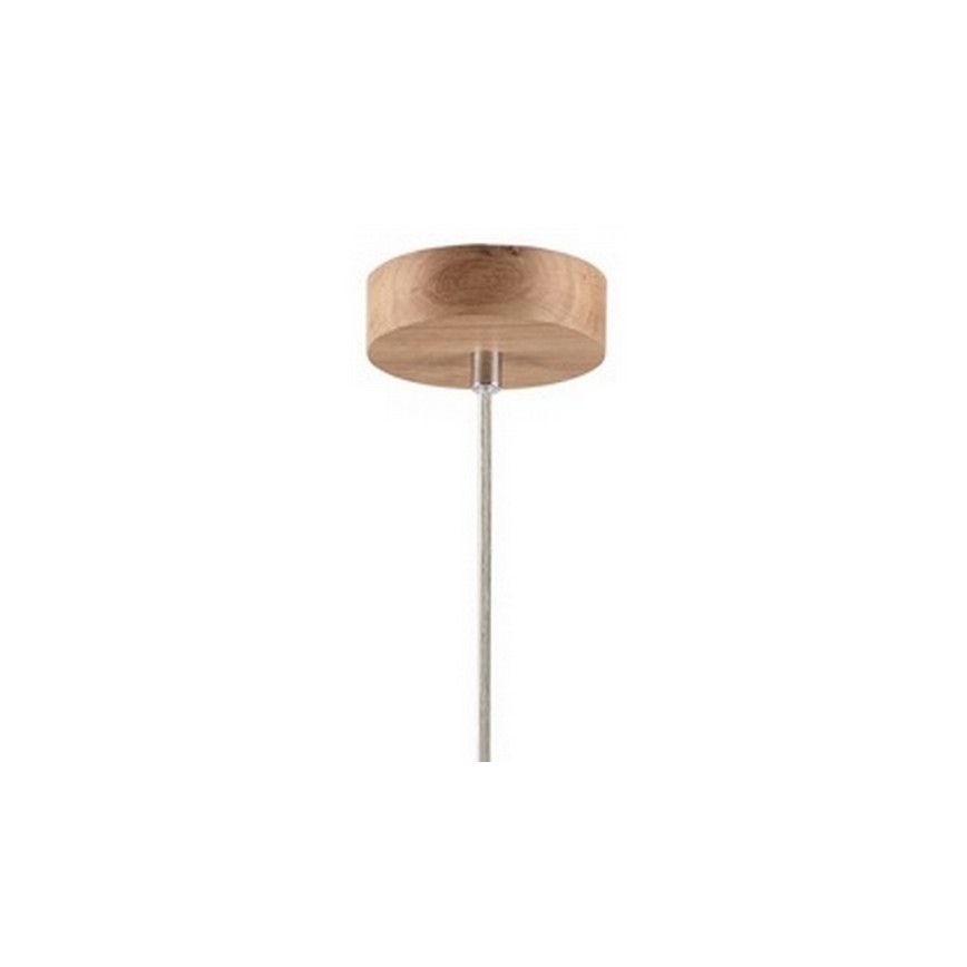 Chandelier on a string ALESSANDRO 1xE27/60W/230V oak - FSC certified