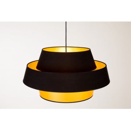 Chandelier on a string PRETO GOLD 1xE27/60W/230V