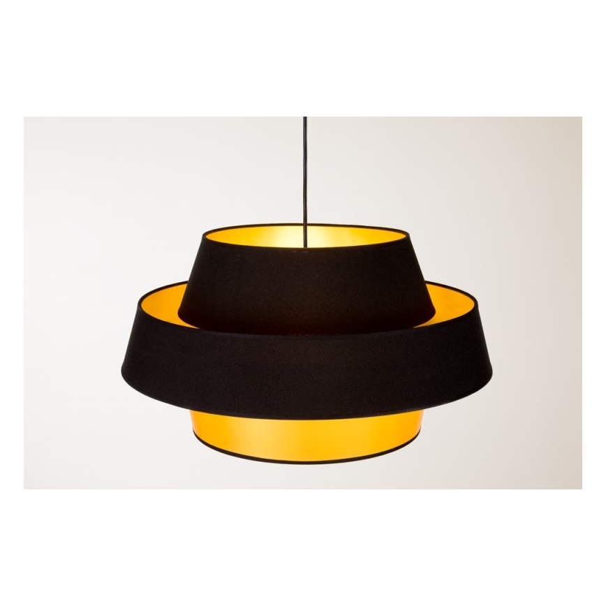 Chandelier on a string PRETO GOLD 1xE27/60W/230V