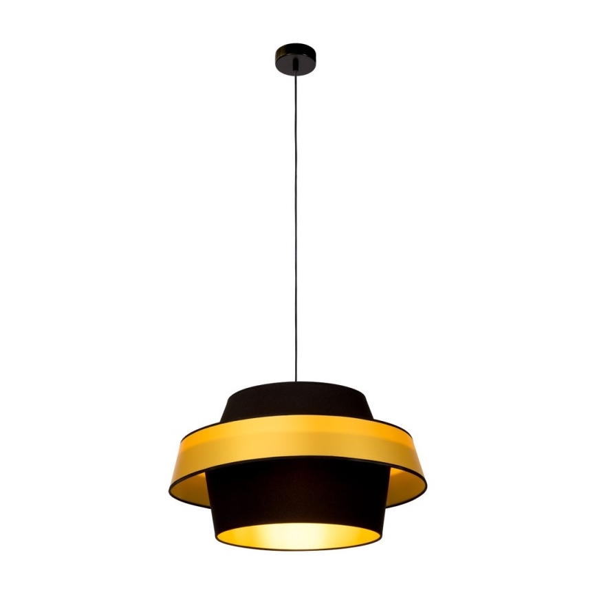 Chandelier on a string PRETO GOLD 1xE27/60W/230V