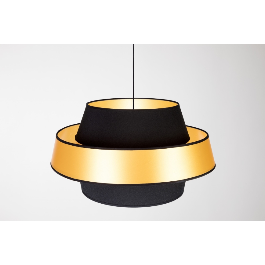 Chandelier on a string PRETO GOLD 1xE27/60W/230V