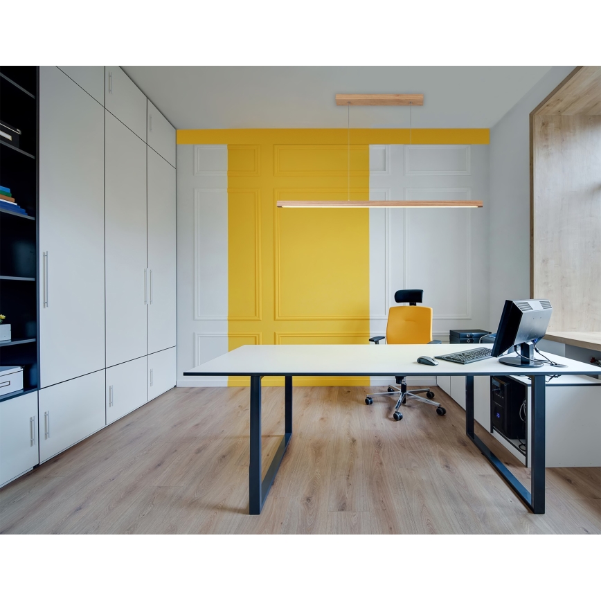 SMAL Dimmable LED Cable Pendant, 15W/230V, Oak