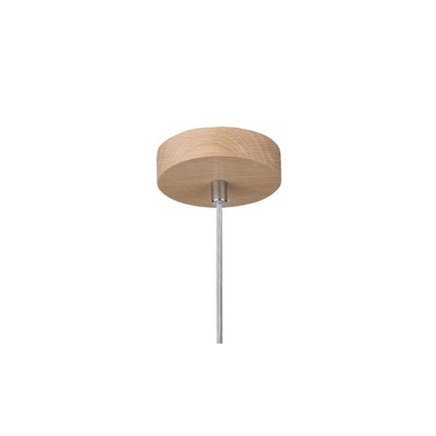 Chandelier on a string ALESSANDRO 1xE27/60W/230V oak - FSC certified