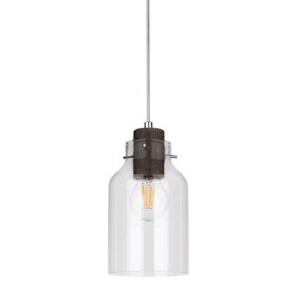 Chandelier on a string ALESSANDRO 1xE27/60W/230V beech