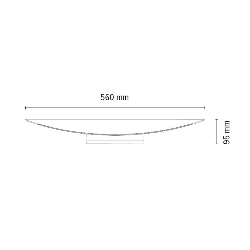 LED Dimmable wall light DUBAI LED/6,5W/230V oak – FSC certified