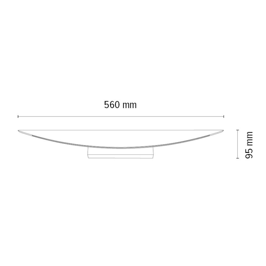 LED Dimmable wall light DUBAI LED/6,5W/230V oak – FSC certified