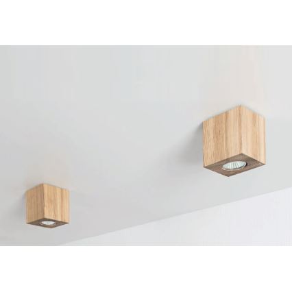 Ceiling light WOODDREAM 1xGU10/6W/230V oak - FSC certified