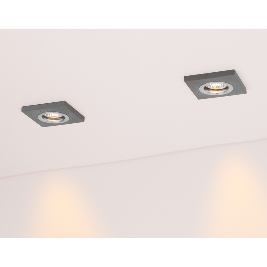 LED Recessed light VITAR 1xGU10/5W/230V CRI 90 concrete
