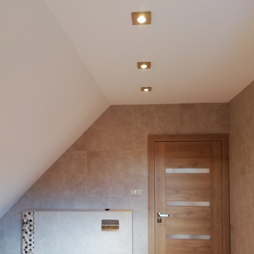 SET 3x LED Recessed light VITAR 1xGU10/5W/230V CRI 90 sandstone