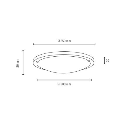 Ceiling light FRIDA 2xE27/40W/230V oak - FSC certified