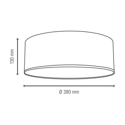 Ceiling light JOSEFINA 3xE27/25W/230V