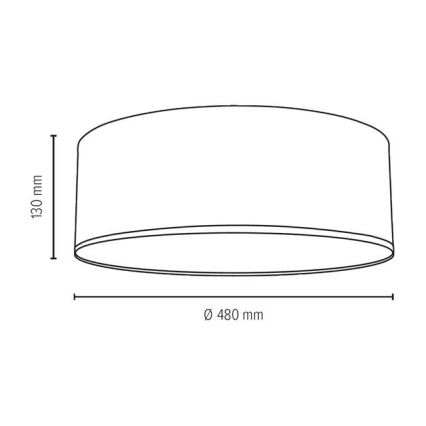 Ceiling light JOSEFINA 4xE27/25W/230V