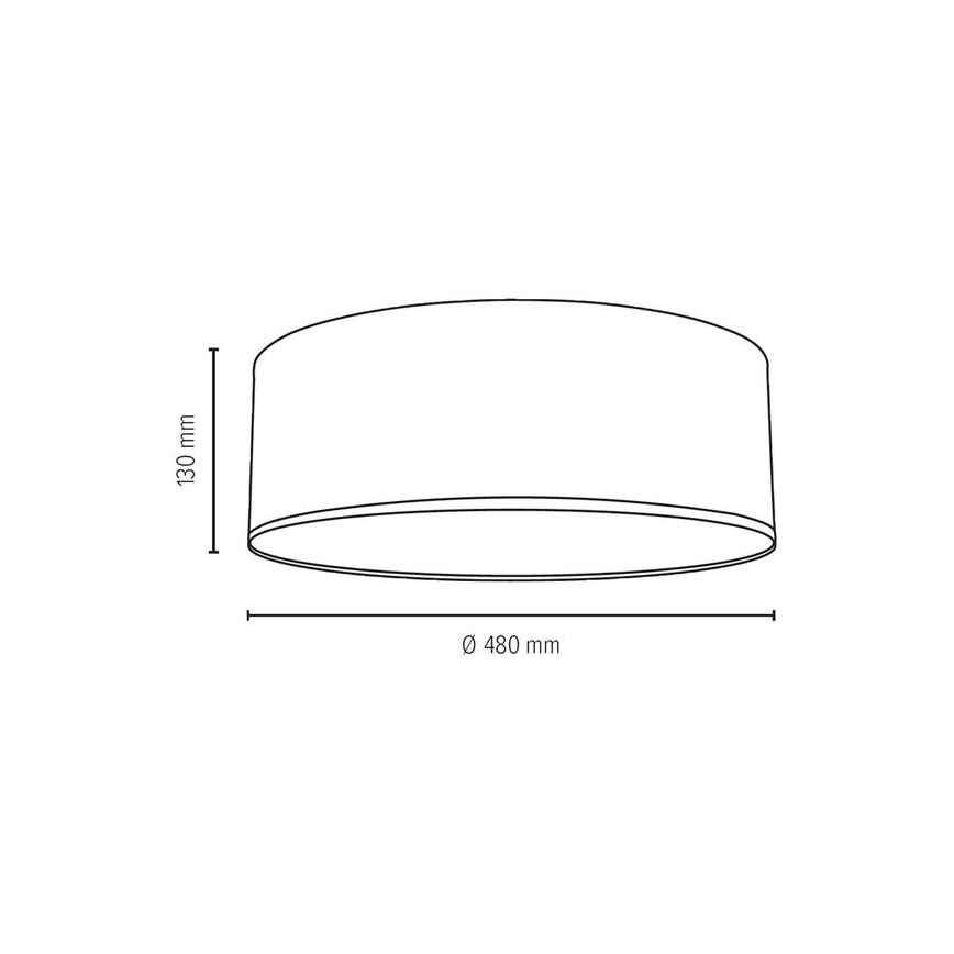 Ceiling light JOSEFINA 4xE27/25W/230V