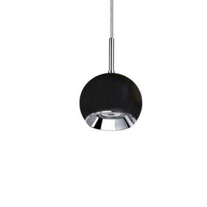LED Chandelier on a string BALL WOOD 1xGU10/5W/230V matte oak - FSC certified