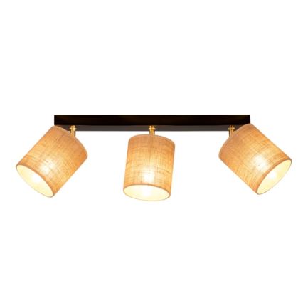 Ceiling spotlight JUTE 3xE27/25W/230V
