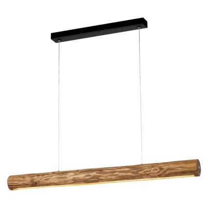 LED Dimmable chandelier on a string LUCAS LED/25,5W/230V pine