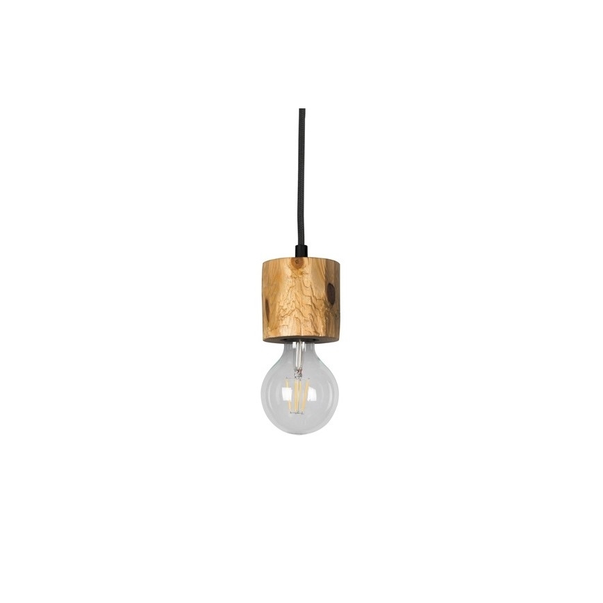 Chandelier on a string PINO 1xE27/60W/230V pine- FSC certified