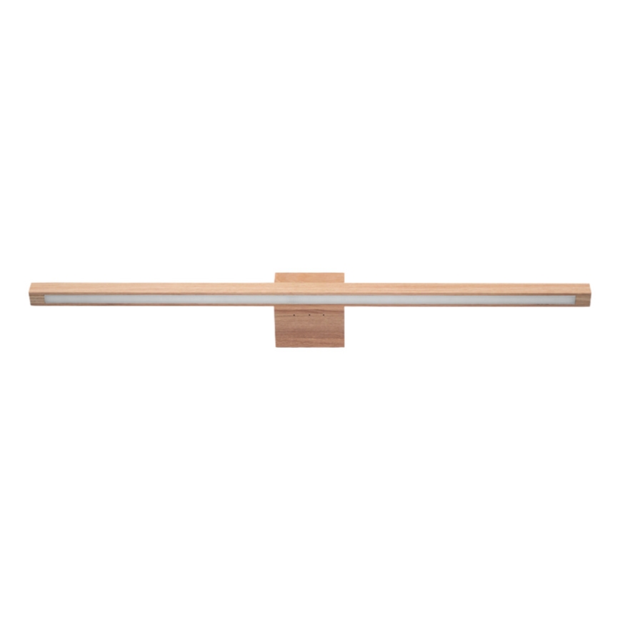 LED Bathroom mirror lighting AQUAVIVA LED/12W/230V 80 cm IP44 oak – FSC certified